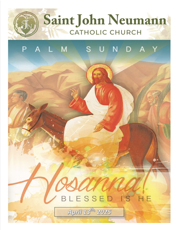 April 13, 2025 "Palm Sunday"