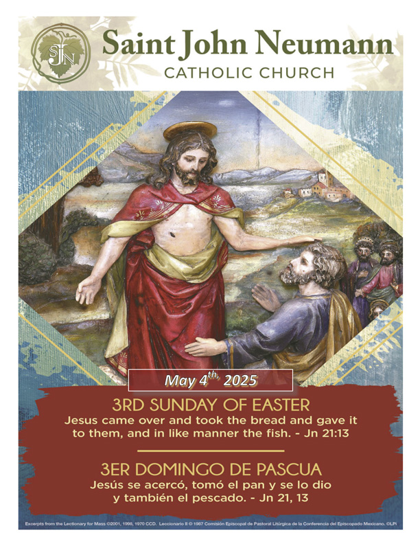 May 4, 2025 "Third Sunday Of Easter"