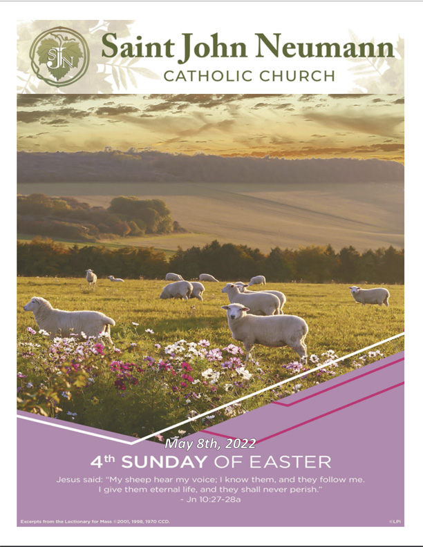 May 8, 2022 "Fourth Sunday of Easter"